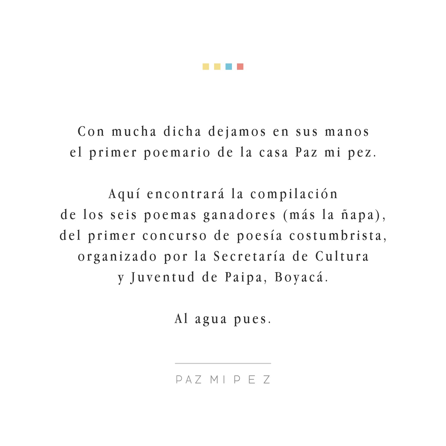 Poemario Primera Edicion